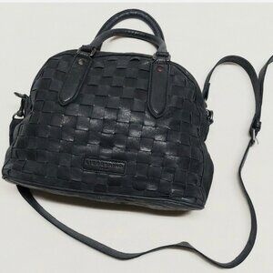 Liebeskind Berlin Adriana Woven Basketweave Satchel/Crossbody Bag - Never Used